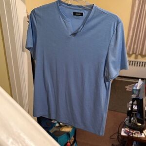 Alfani Men's Sky Blue Short Sleeve Tee